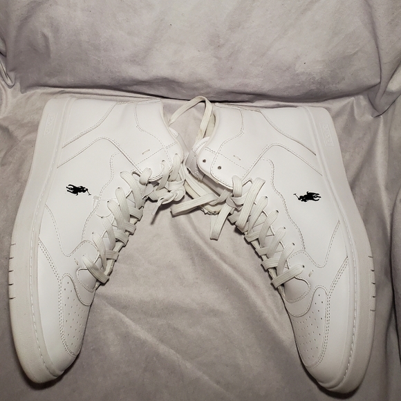 Polo Ralph Lauren Court High-Top Sneaker 12 - Picture 5 of 9